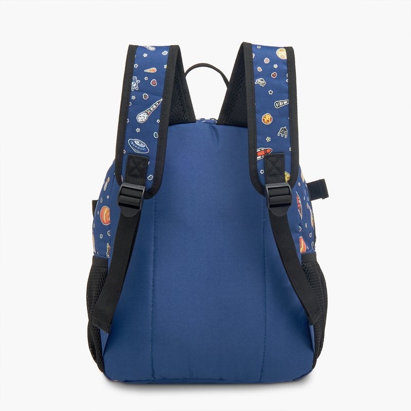 Must Backpack-Space-1 Cmprt-16L-Age 1-4 (Polyester) Blue \ 28X17X33 - Image 5